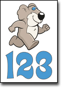 Startnummern kids line Koala