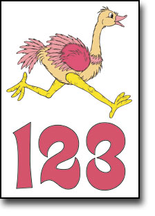 Startnummern kids line Strauss